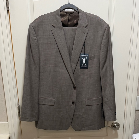 NWT Ralph Lauren Men's Tan Suit